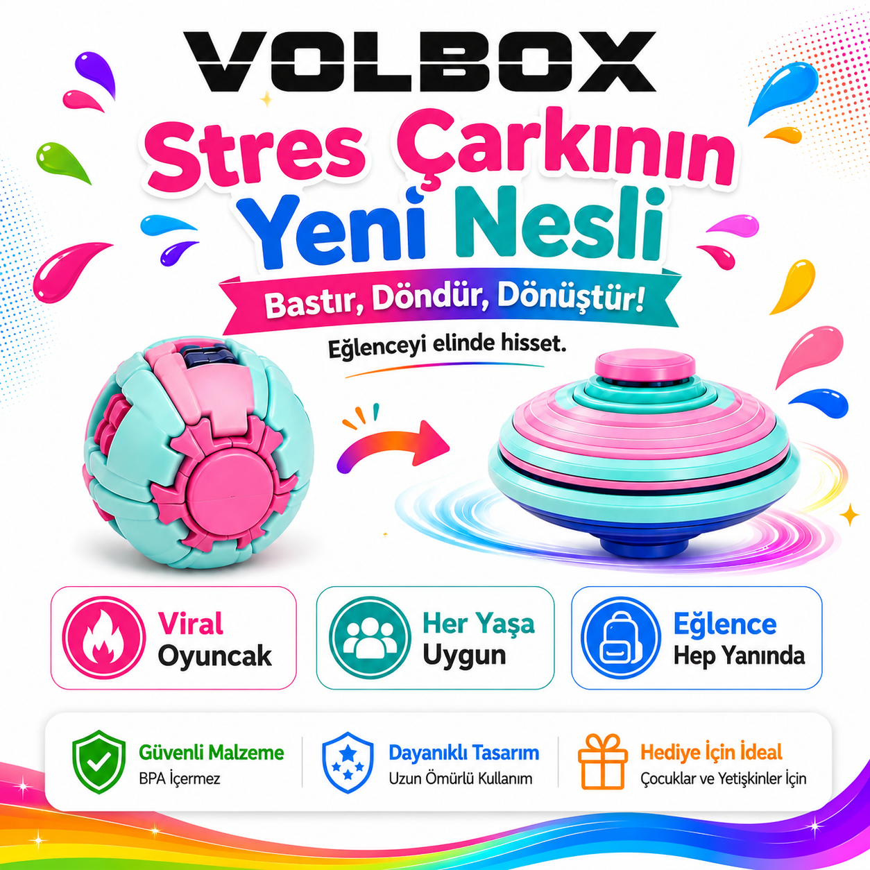 Volbox Viral Stres Topu