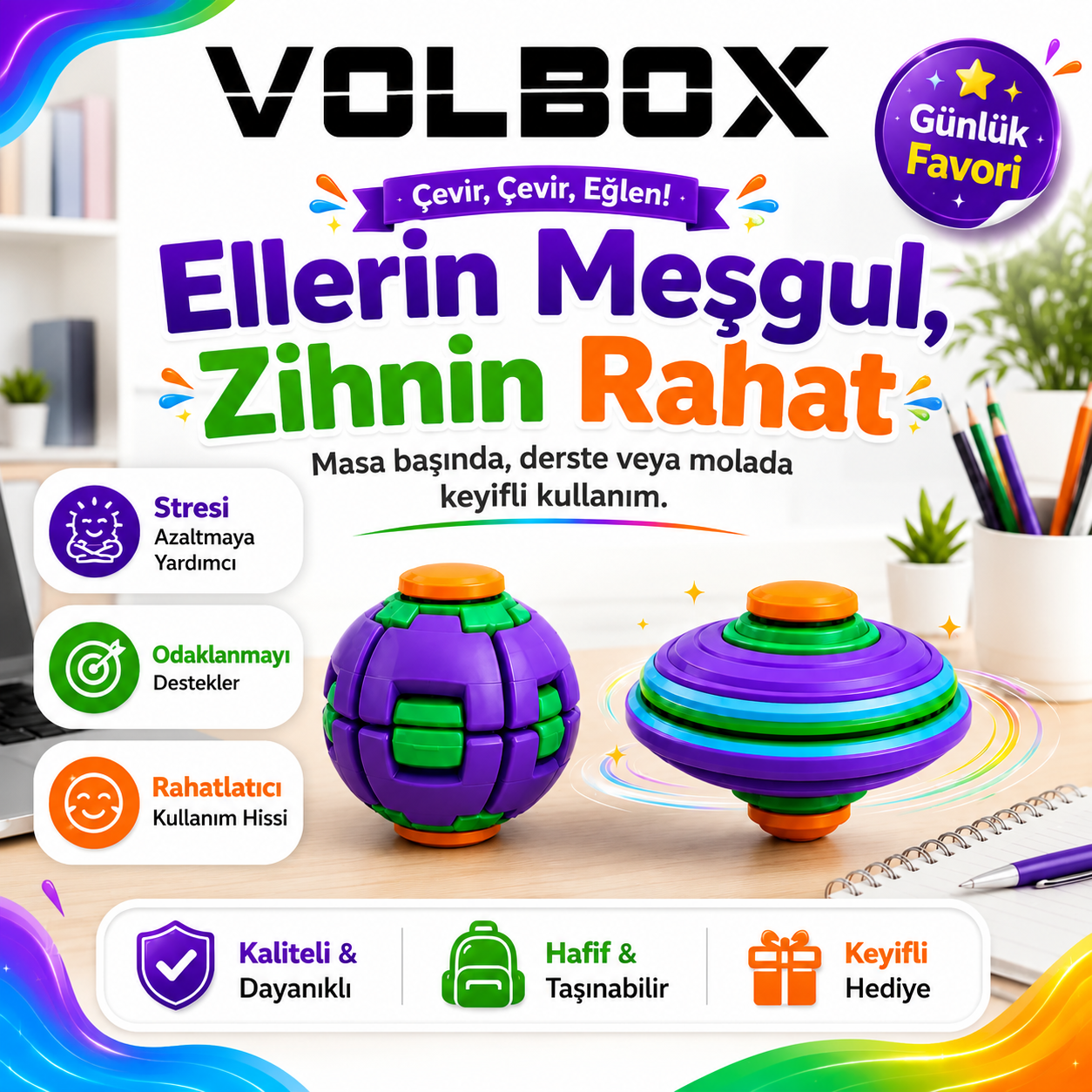 Volbox Viral Stres Topu